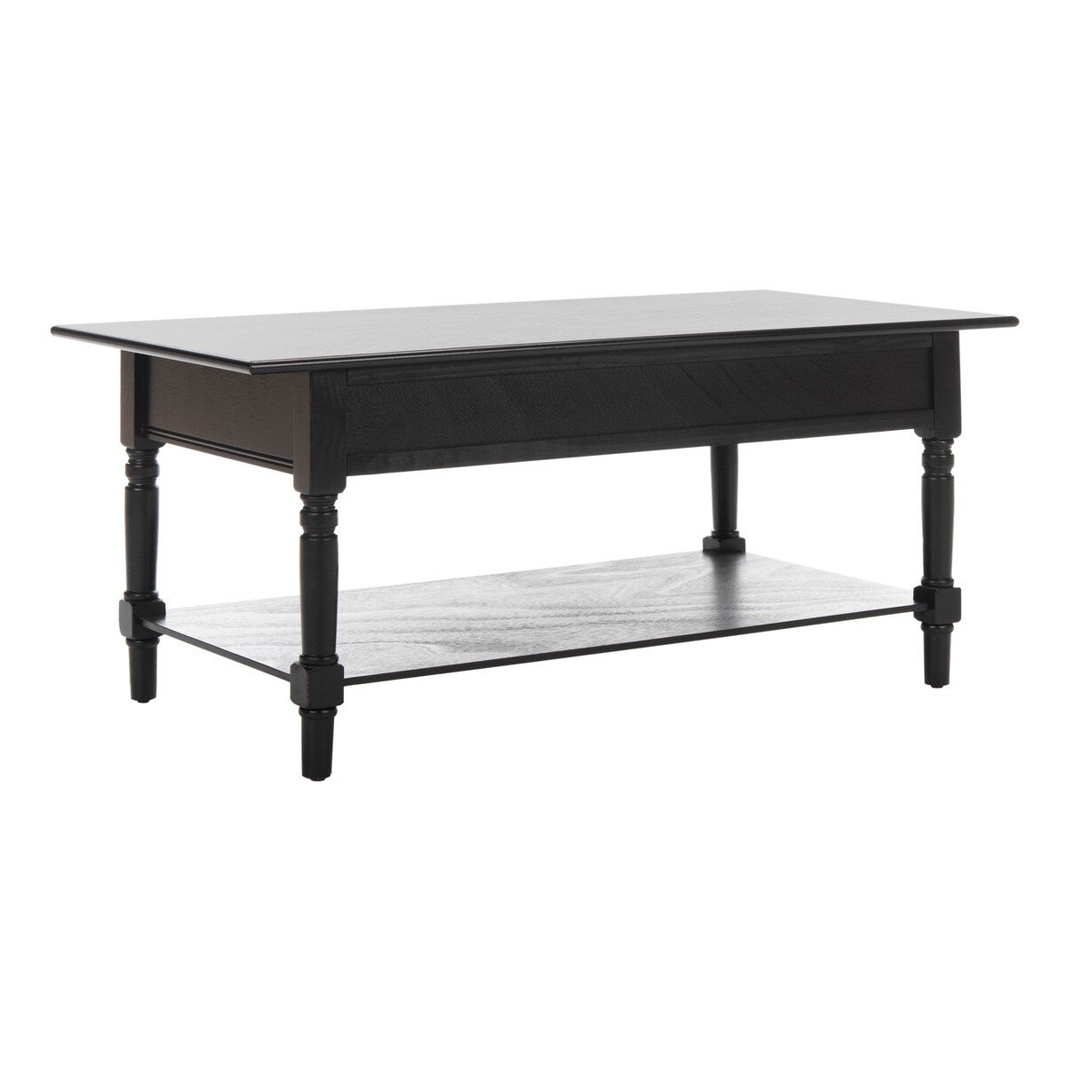 SAFAVIEH Bama Grey 2-Drawer Coffee Table - 41.7" W x 21.7" D x 18.5" H - 42Wx22Dx19H