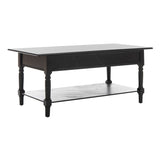 SAFAVIEH Bama Grey 2-Drawer Coffee Table - 41.7" W x 21.7" D x 18.5" H - 42Wx22Dx19H