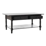 SAFAVIEH Bama Grey 2-Drawer Coffee Table - 41.7" W x 21.7" D x 18.5" H - 42Wx22Dx19H