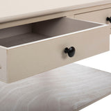 SAFAVIEH Bama Grey 2-Drawer Coffee Table - 41.7" W x 21.7" D x 18.5" H - 42Wx22Dx19H