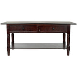 SAFAVIEH Bama Grey 2-Drawer Coffee Table - 41.7" W x 21.7" D x 18.5" H - 42Wx22Dx19H