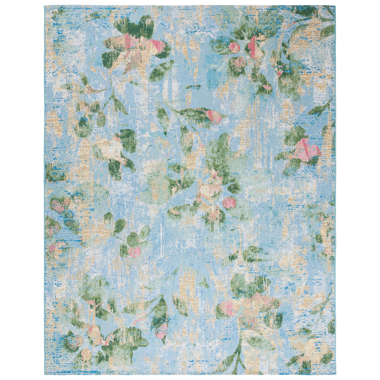 SAFAVIEH Barbados Juhi Floral Distressed Rug