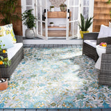 SAFAVIEH Barbados Kezban Floral Indoor/Outdoor Rug