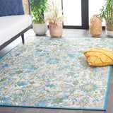 SAFAVIEH Barbados Kezban Floral Indoor/Outdoor Rug