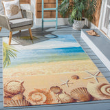 SAFAVIEH Barbados Liset Tropical Indoor/ Outdoor Waterproof Patio Backyard Rug