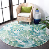 SAFAVIEH Barbados Pisti Tropical Indoor/ Outdoor Waterproof Patio Backyard Rug