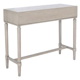 SAFAVIEH Barbra 2-Drawer Console Table - 35.5" W x 13" L x 29.5" H - 36Wx13Dx30H