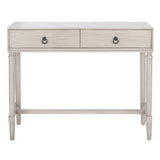 SAFAVIEH Barbra 2-Drawer Console Table - 35.5" W x 13" L x 29.5" H - 36Wx13Dx30H