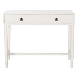 SAFAVIEH Barbra 2-Drawer Console Table - 35.5" W x 13" L x 29.5" H - 36Wx13Dx30H