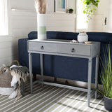 SAFAVIEH Barbra 2-Drawer Console Table - 35.5" W x 13" L x 29.5" H - 36Wx13Dx30H