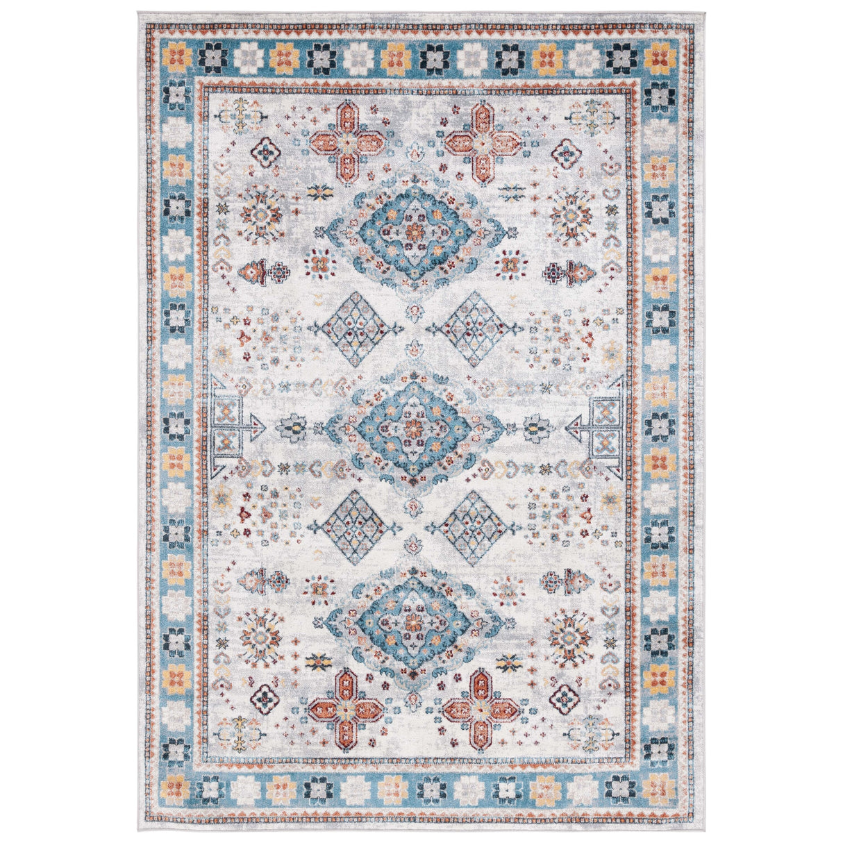 SAFAVIEH Bayside Machine Washable Cynthia Oriental Rug