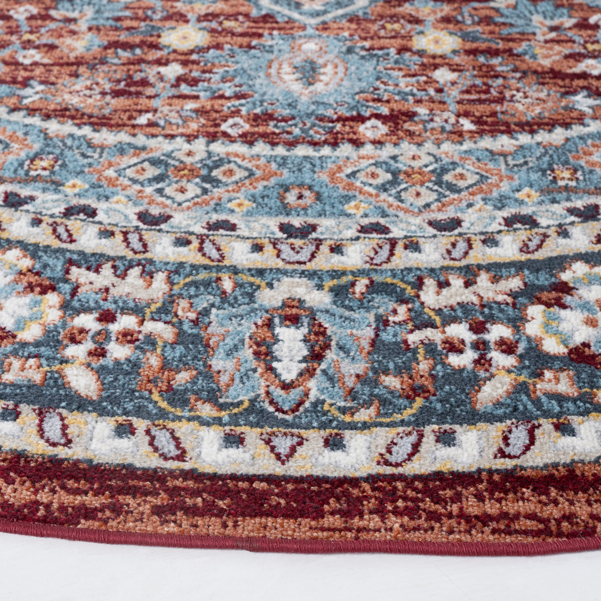 SAFAVIEH Bayside Machine Washable Korneliya Oriental Rug