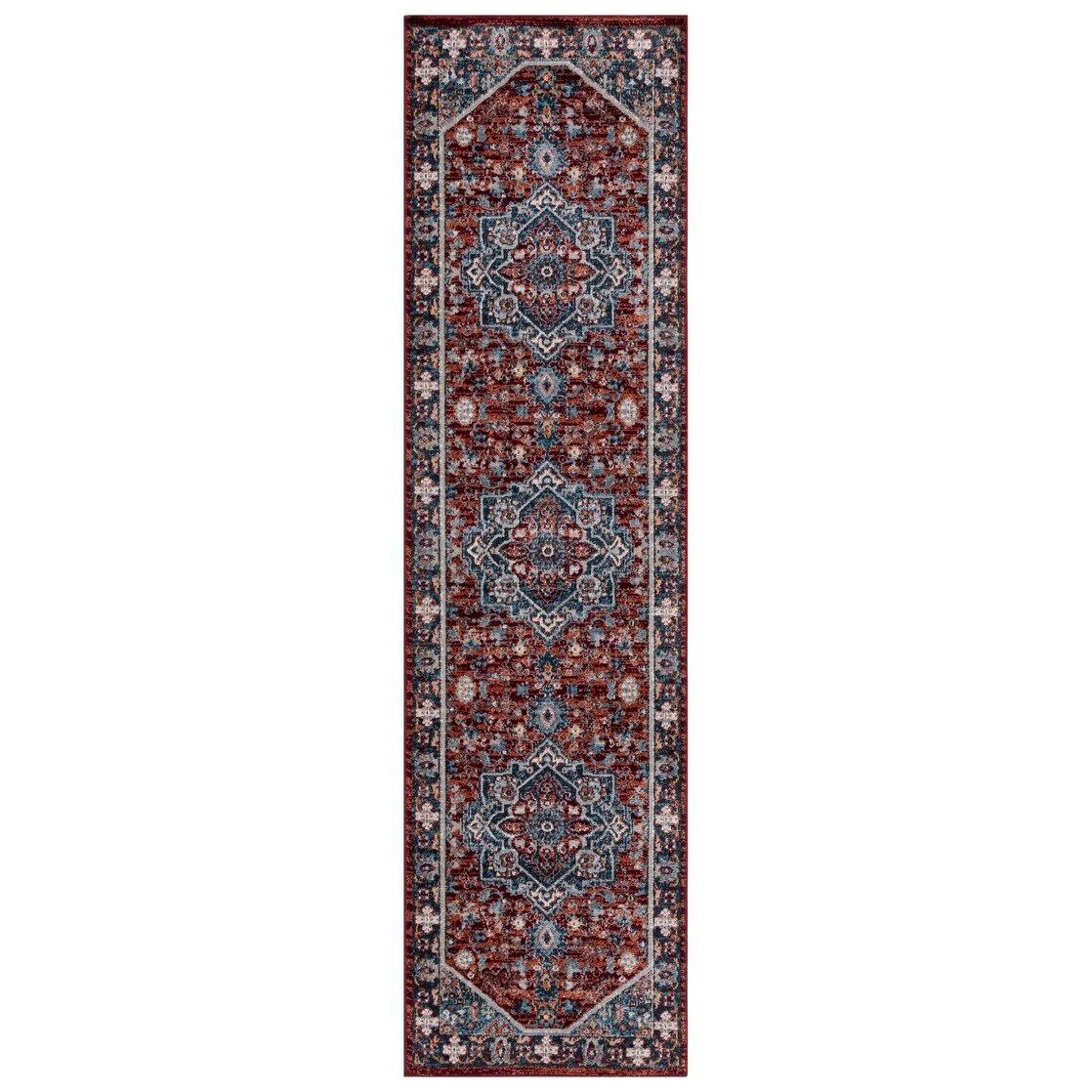 SAFAVIEH Bayside Machine Washable Korneliya Oriental Rug