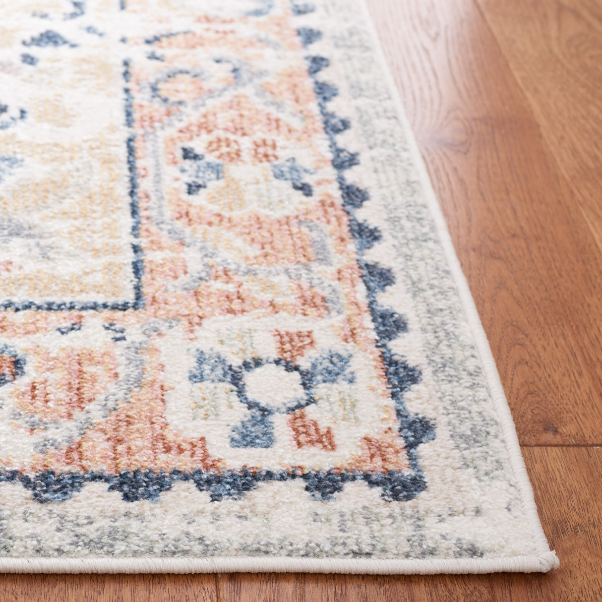 SAFAVIEH Bayside Machine Washable Sabatina Shabby Chic Rug