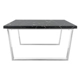 SAFAVIEH Bea Black/ Brass Square Coffee Table - 31.5" x 31.5" x 15.8" - 32Wx32Dx16H