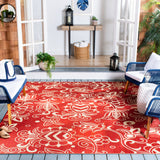 SAFAVIEH Beach House Jula Indoor/ Outdoor Waterproof Patio Backyard Rug