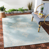 SAFAVIEH Beach House Zanfira Indoor/ Outdoor Waterproof Patio Backyard Rug