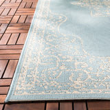 SAFAVIEH Beach House Zanfira Indoor/ Outdoor Waterproof Patio Backyard Rug