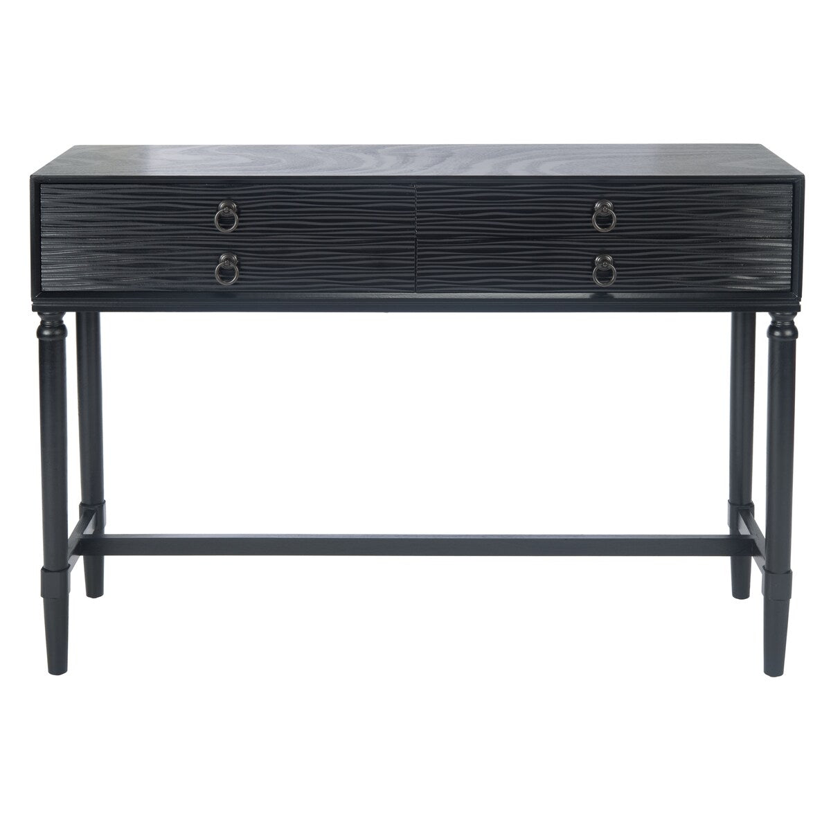 SAFAVIEH Beaulah 4-Drawer Console Table - 42" W x 13" L x 29.5" H - 42Wx13Dx30H