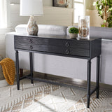 SAFAVIEH Beaulah 4-Drawer Console Table - 42" W x 13" L x 29.5" H - 42Wx13Dx30H