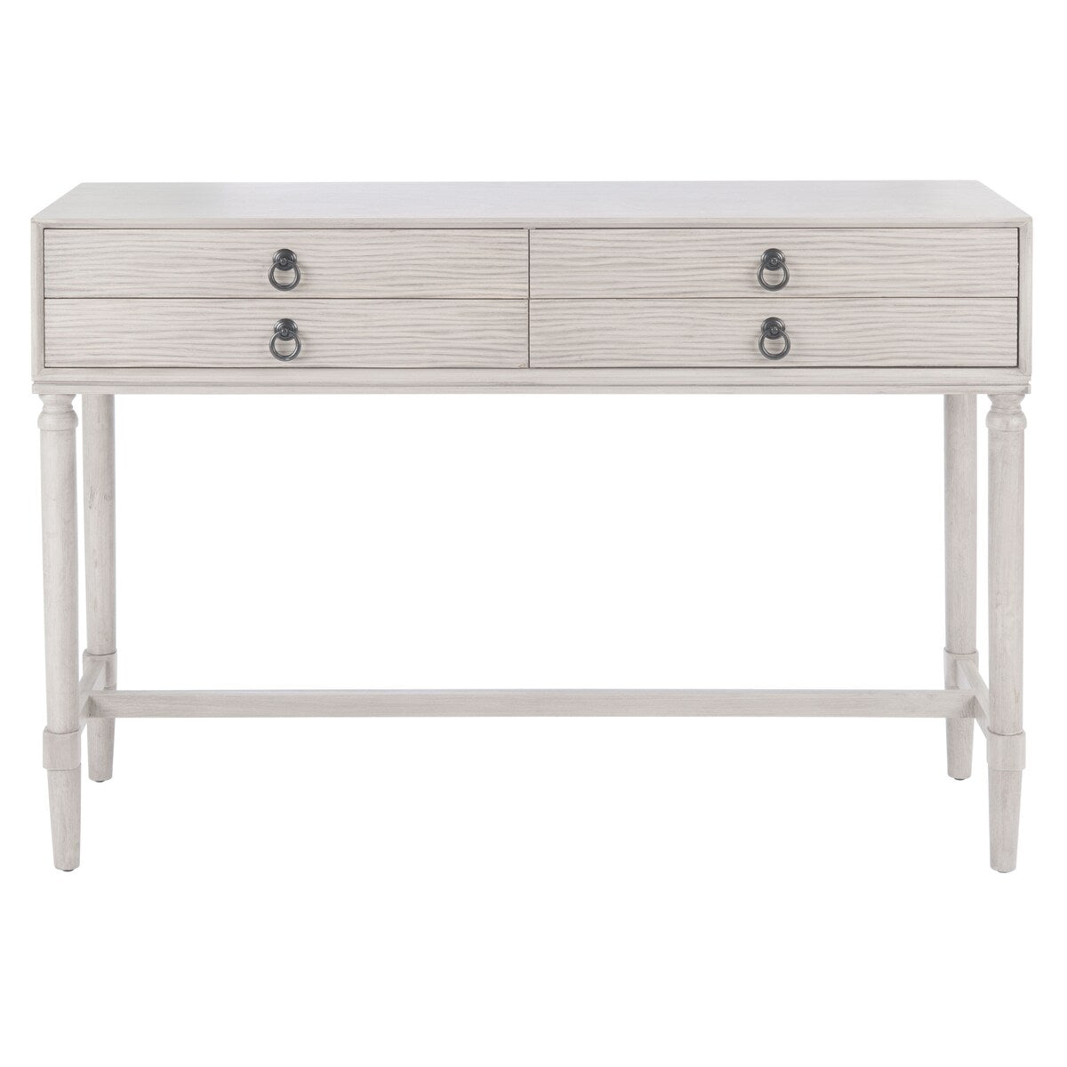 SAFAVIEH Beaulah 4-Drawer Console Table - 42" W x 13" L x 29.5" H - 42Wx13Dx30H