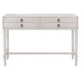 SAFAVIEH Beaulah 4-Drawer Console Table - 42" W x 13" L x 29.5" H - 42Wx13Dx30H