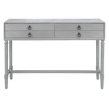 SAFAVIEH Beaulah 4-Drawer Console Table - 42" W x 13" L x 29.5" H - 42Wx13Dx30H