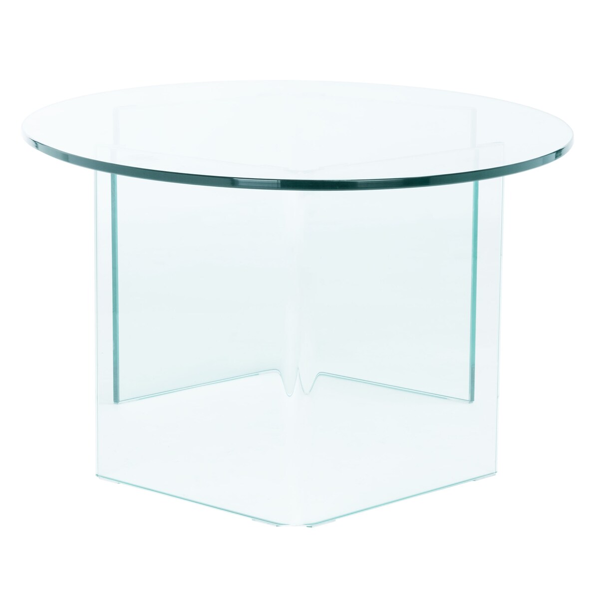 SAFAVIEH Beda Tempered Glass Coffee Table - 47" W x 28" D x 16" H - 47Wx28Dx16H