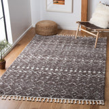 SAFAVIEH Berber Fringe Dashurije Leatha Trellis Rug