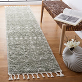 SAFAVIEH Berber Fringe Dashurije Leatha Trellis Rug