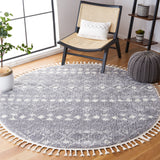 SAFAVIEH Berber Fringe Dashurije Leatha Trellis Rug