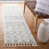 SAFAVIEH Berber Fringe Dashurije Leatha Trellis Rug