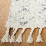 SAFAVIEH Berber Fringe Dashurije Leatha Trellis Rug