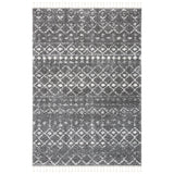 SAFAVIEH Berber Fringe Dashurije Leatha Trellis Rug