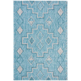 SAFAVIEH Berber Fringe Dashurije Leatha Trellis Rug