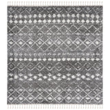 SAFAVIEH Berber Fringe Dashurije Leatha Trellis Rug