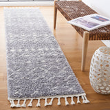 SAFAVIEH Berber Fringe Dashurije Leatha Trellis Rug