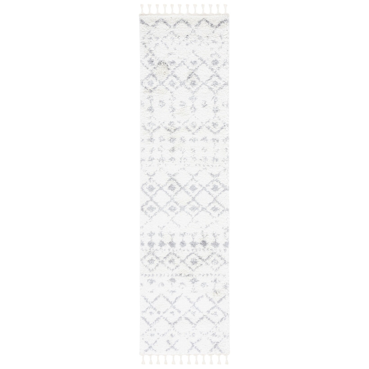 SAFAVIEH Berber Fringe Dashurije Leatha Trellis Rug