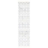 SAFAVIEH Berber Fringe Dashurije Leatha Trellis Rug