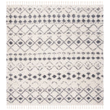 SAFAVIEH Berber Fringe Dashurije Leatha Trellis Rug