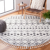 SAFAVIEH Berber Fringe Dashurije Leatha Trellis Rug