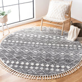 SAFAVIEH Berber Fringe Dashurije Leatha Trellis Rug