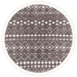 SAFAVIEH Berber Fringe Dashurije Leatha Trellis Rug