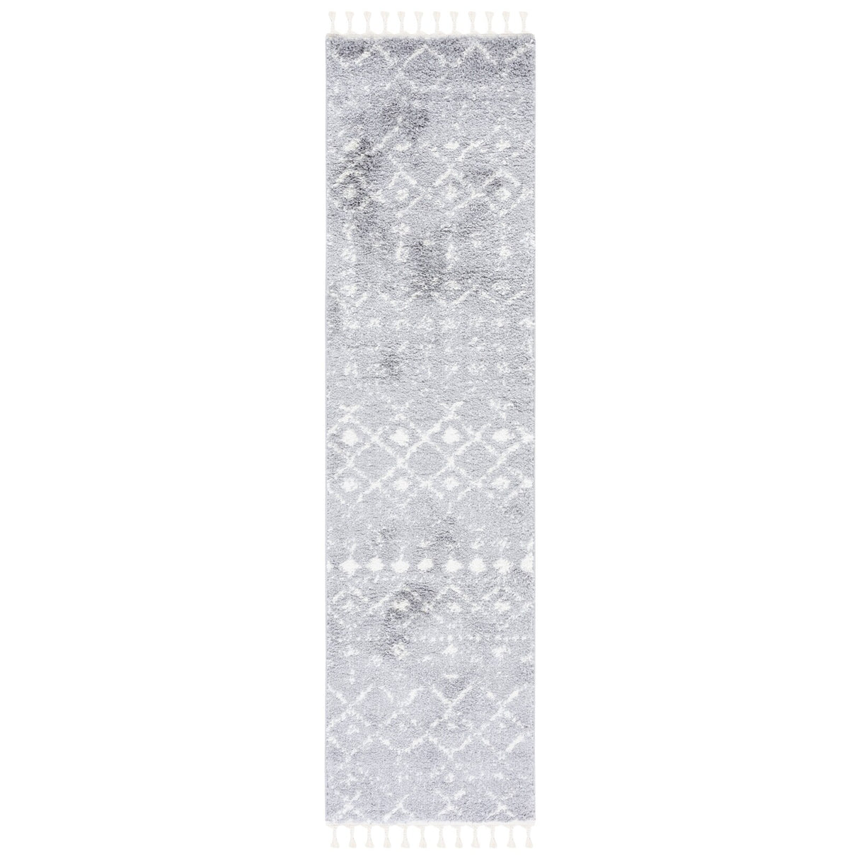 SAFAVIEH Berber Fringe Dashurije Leatha Trellis Rug