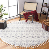 SAFAVIEH Berber Fringe Dashurije Leatha Trellis Rug