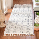 SAFAVIEH Berber Fringe Dashurije Leatha Trellis Rug