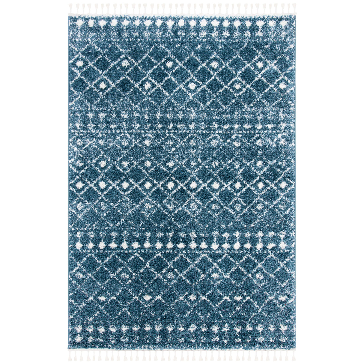 SAFAVIEH Berber Fringe Mirveta Liller Trellis Area Rug