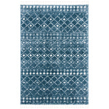 SAFAVIEH Berber Fringe Mirveta Liller Trellis Area Rug