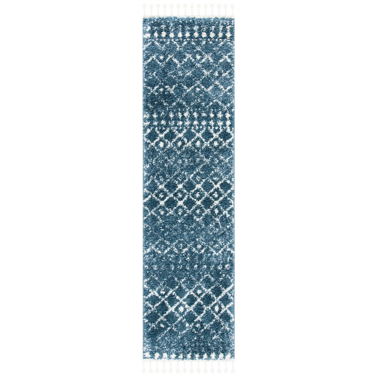 SAFAVIEH Berber Fringe Mirveta Liller Trellis Area Rug