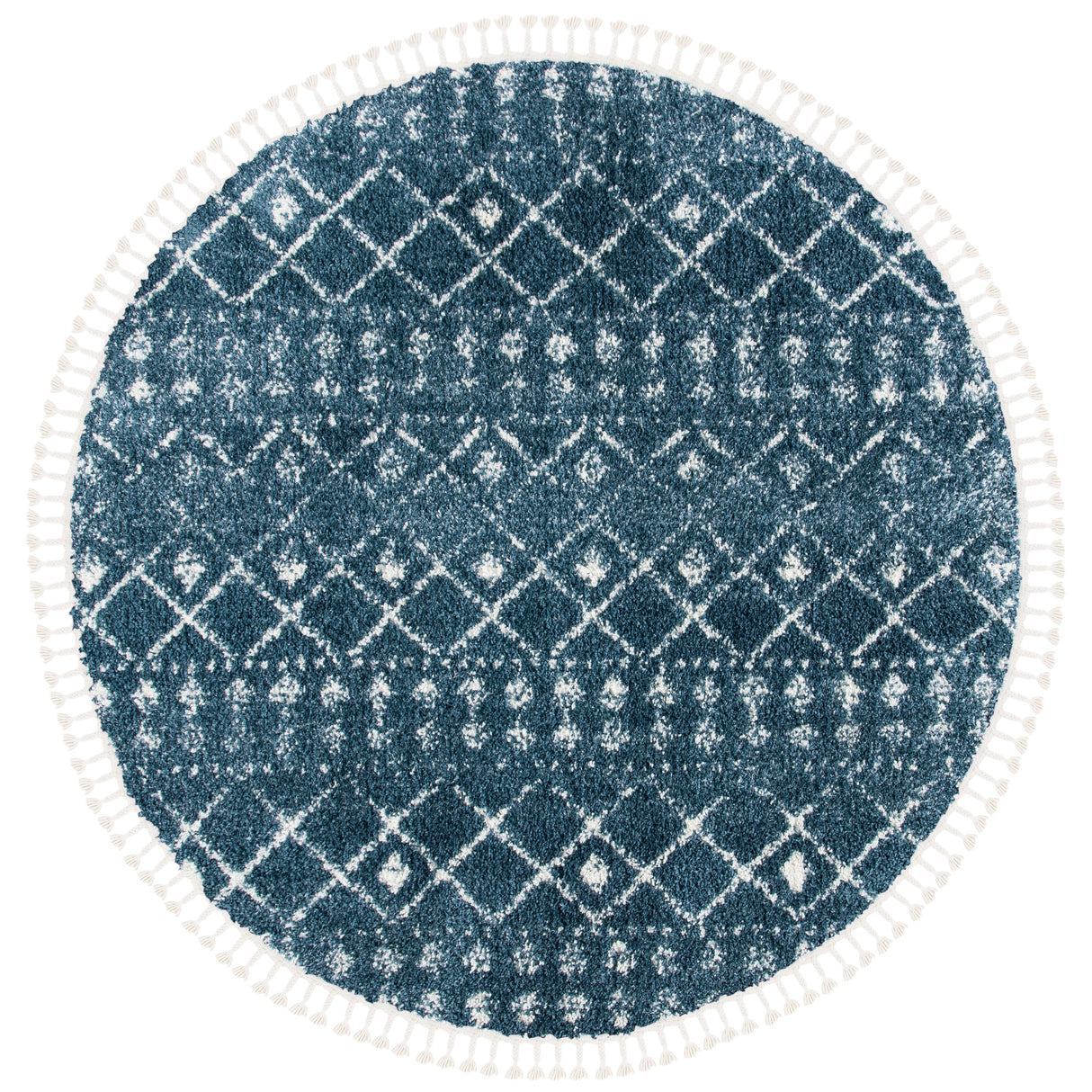 SAFAVIEH Berber Fringe Mirveta Liller Trellis Area Rug